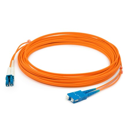 Add-On This Is An 8M Lc (Male) To Sc (Male) Orange Duplex Riser-Rated Fiber ADD-SC-LC-8M6MMF